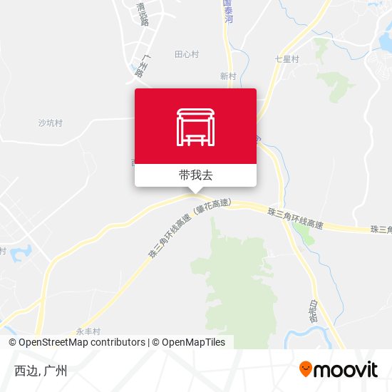 西边地图