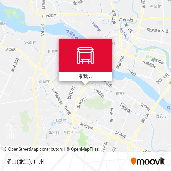 涌口(龙江)地图