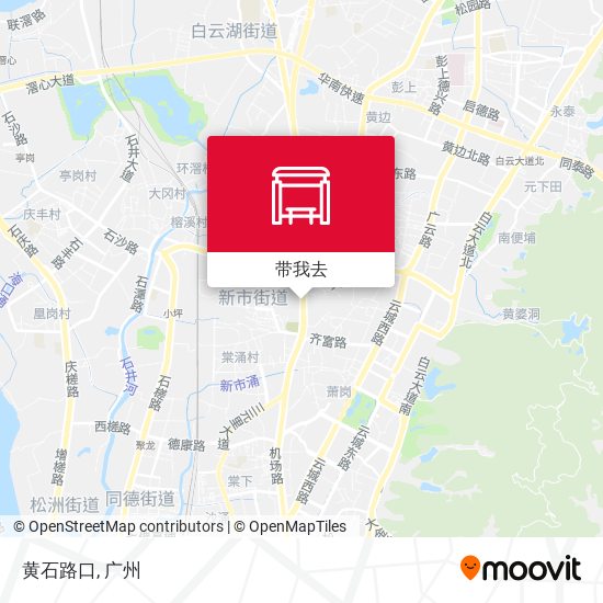 黄石路口地图