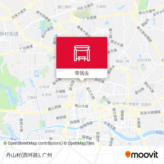 丹山村(西环路)地图
