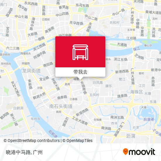 晓港中马路地图