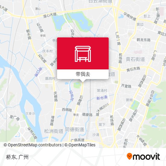 桥东地图