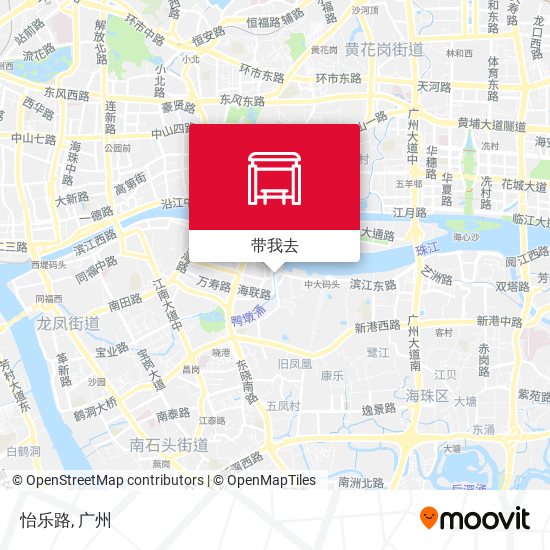 怡乐路地图