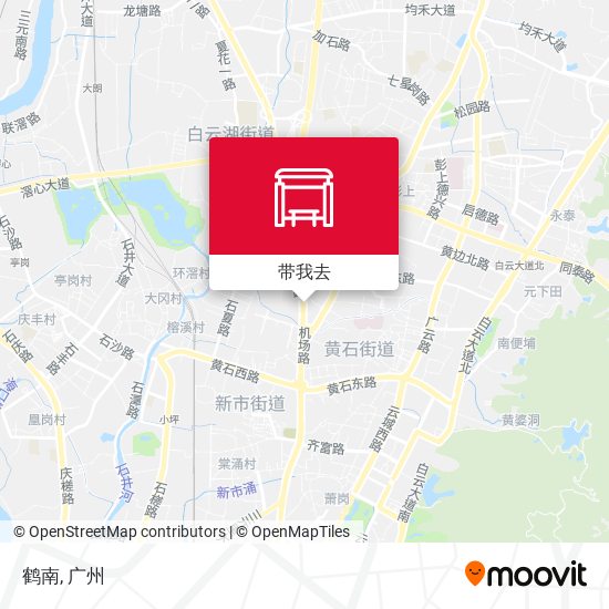 鹤南地图