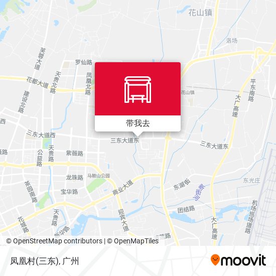凤凰村(三东)地图