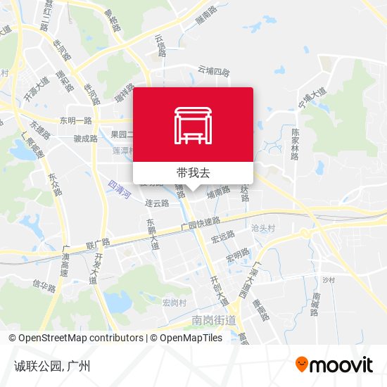 诚联公园地图