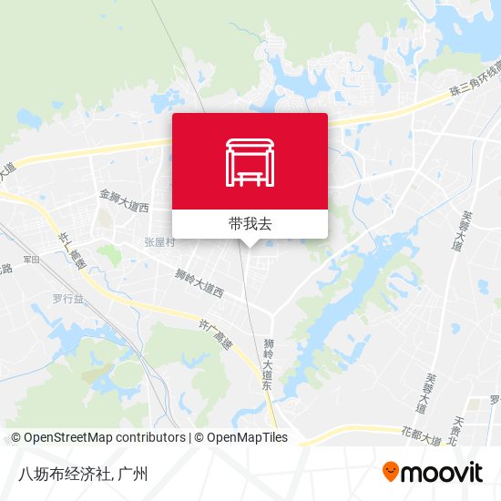 八坜布经济社地图