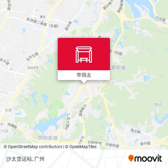 沙太货运站地图