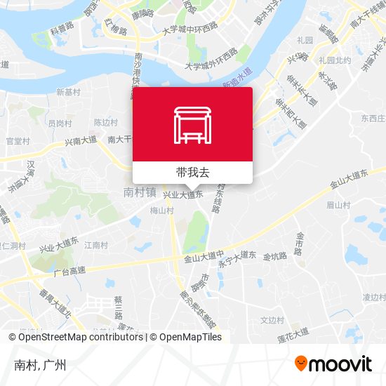 南村地图