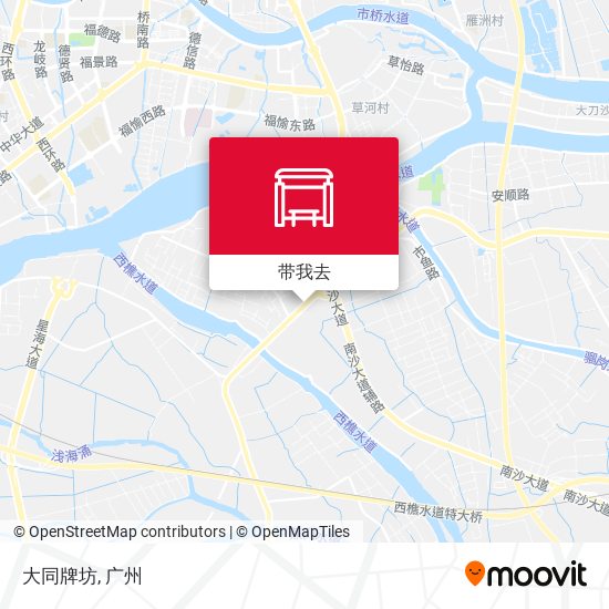 大同牌坊地图