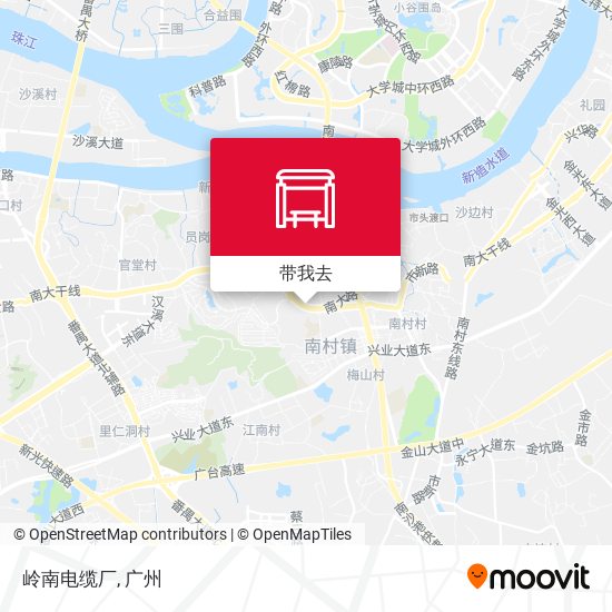 岭南电缆厂地图
