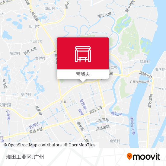 潮田工业区地图