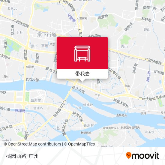 桃园西路地图