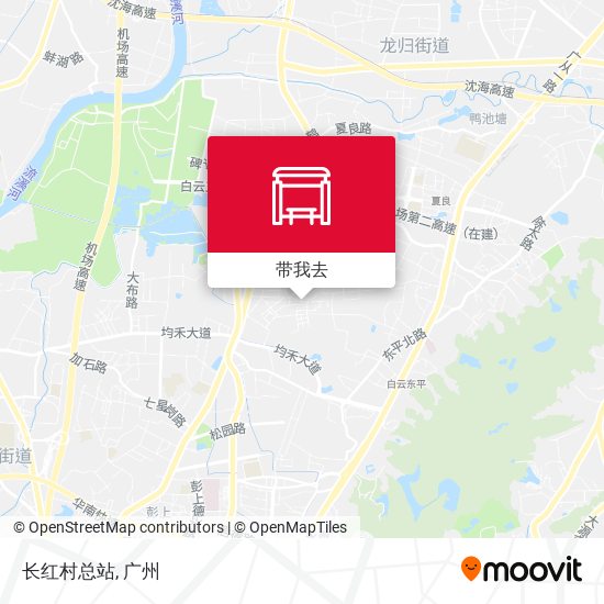 长红村总站地图