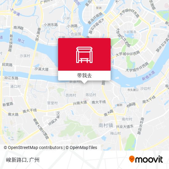 峻新路口地图