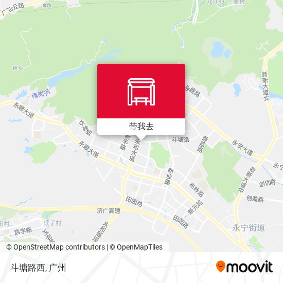 斗塘路西地图