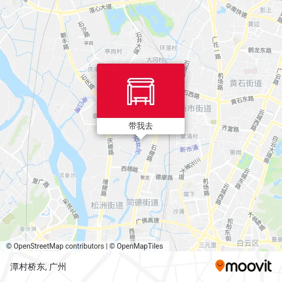 潭村桥东地图