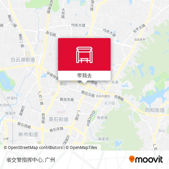 省交警指挥中心地图