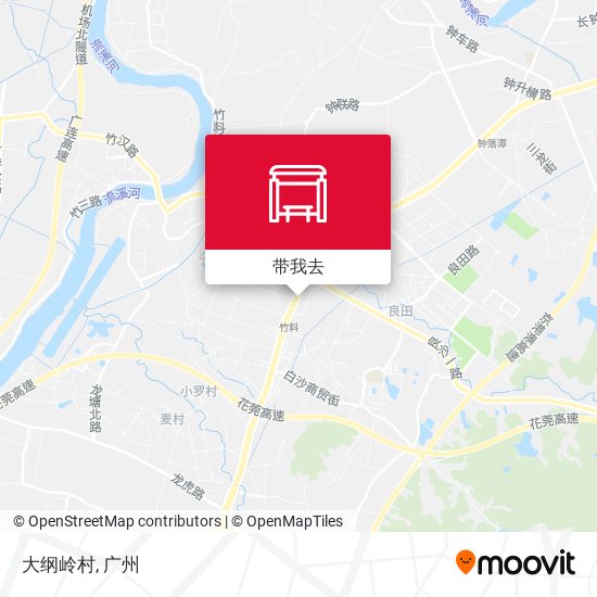 大纲岭村地图
