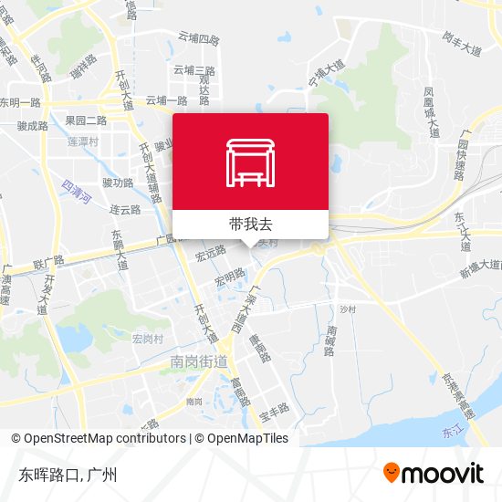 东晖路口地图