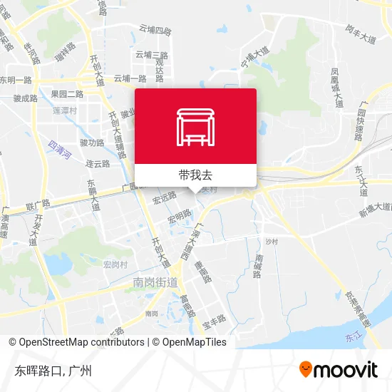 东晖路口地图