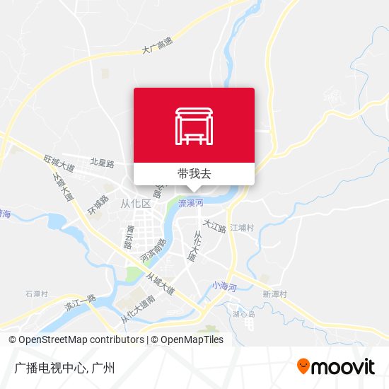 广播电视中心地图