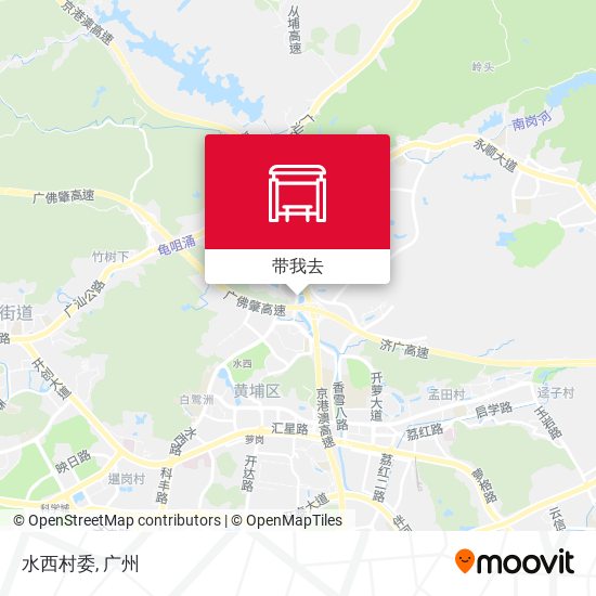 水西村委地图
