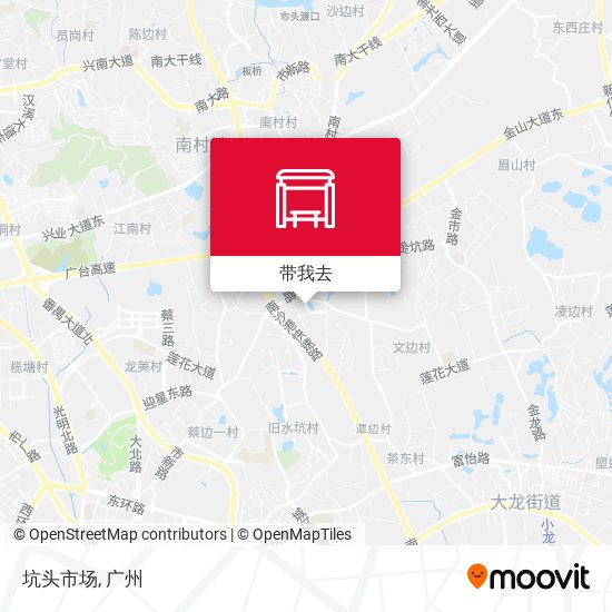 坑头市场地图