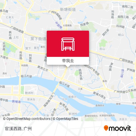 宦溪西路地图