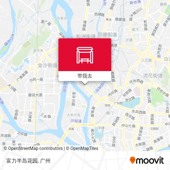 富力半岛花园地图