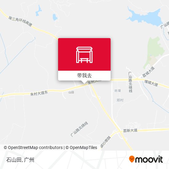 石山田地图