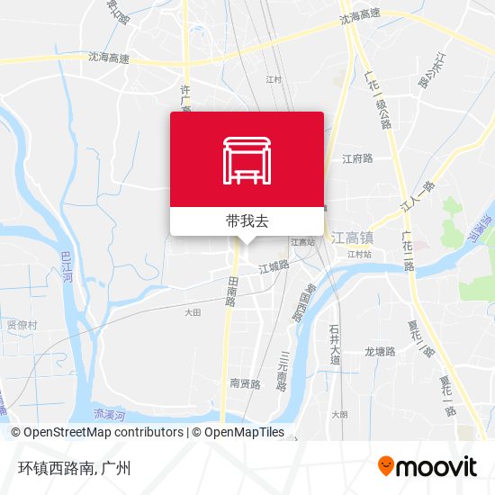 环镇西路南地图