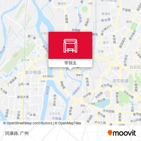 同康路地图