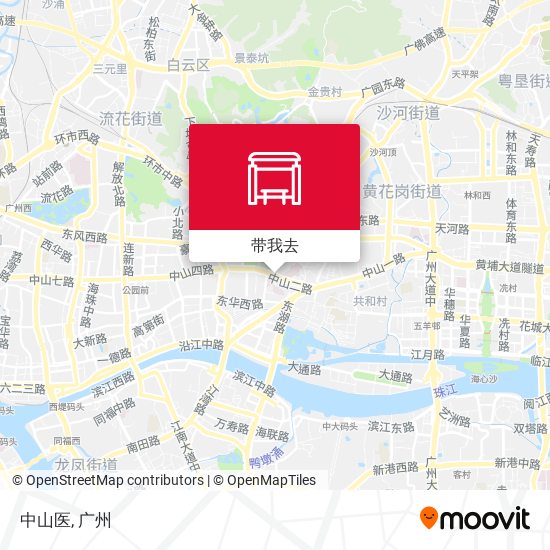 中山医地图