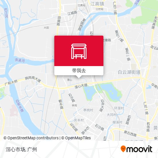 滘心市场地图