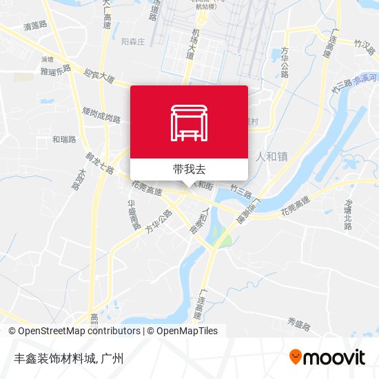 丰鑫装饰材料城地图