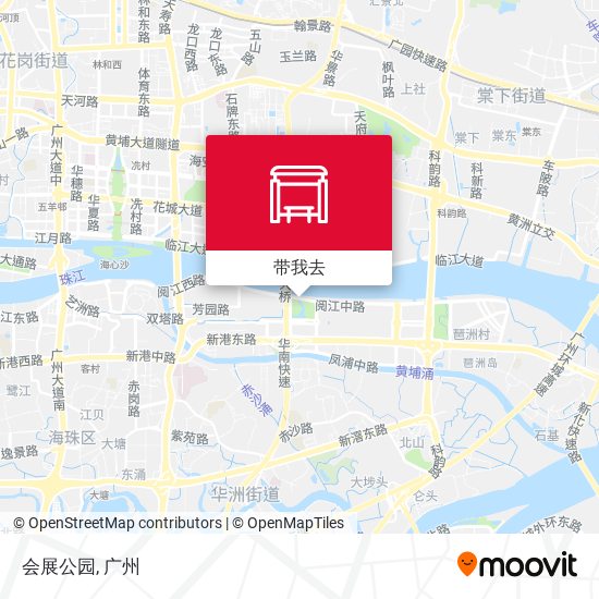 会展公园地图