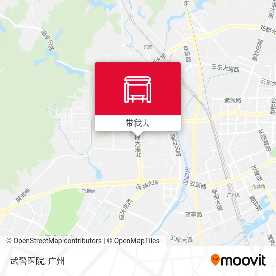 武警医院地图