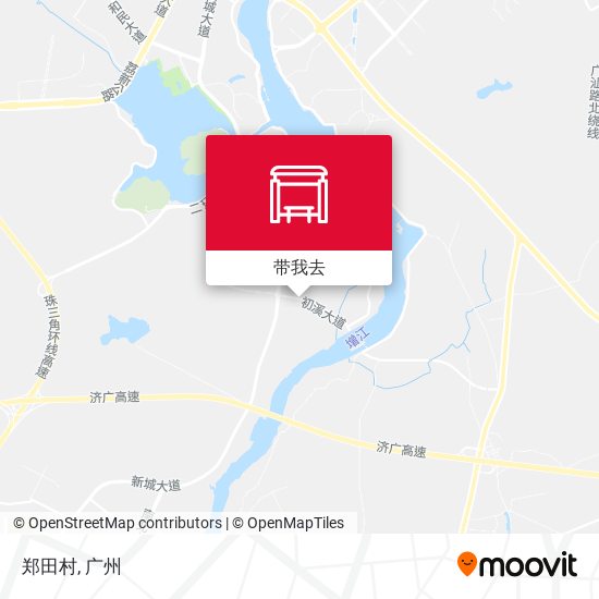 郑田村地图