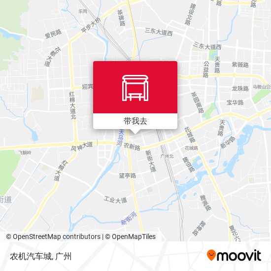 农机汽车城地图