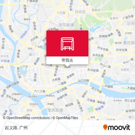 起义路地图