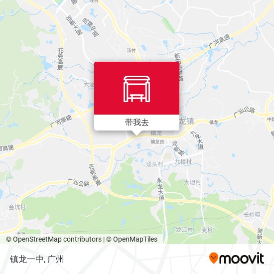 镇龙一中地图