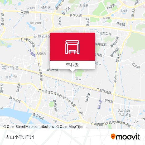 吉山小学地图