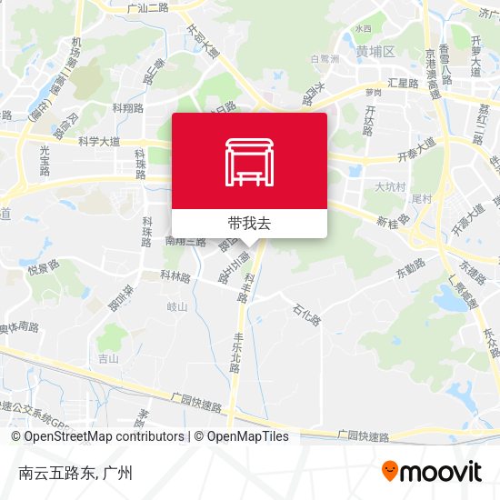 南云五路东地图