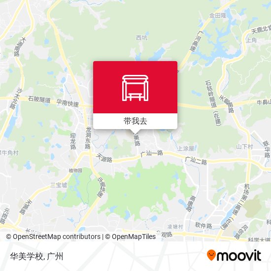 华美学校地图