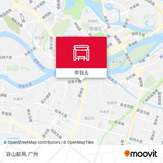 容山邮局地图