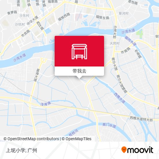 上坭小学地图