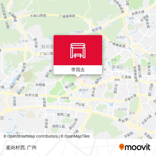 暹岗村西地图