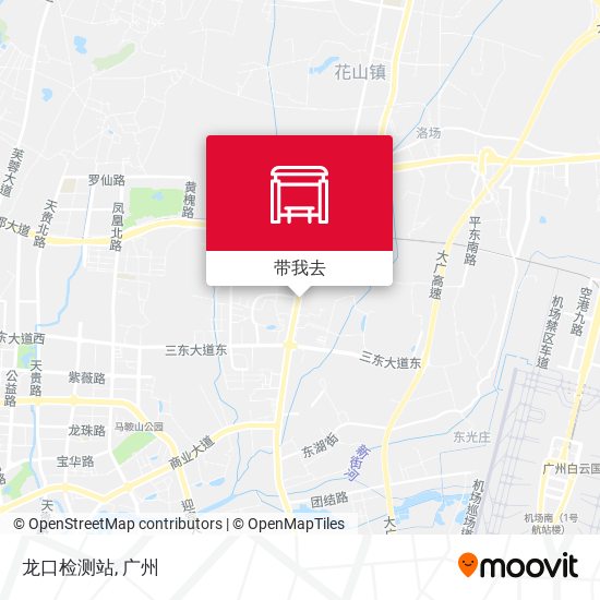 龙口检测站地图