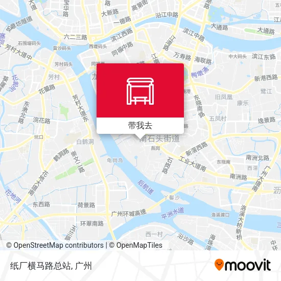 纸厂横马路总站地图
